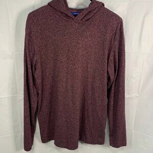 Men’s Apt 9 Size Large Maroon Long Sleeve Hoodie